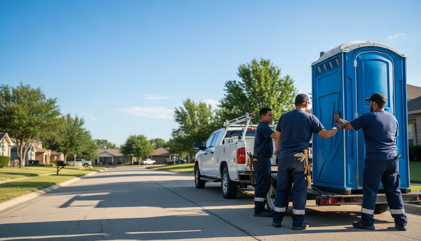 Portable Toilet Rental in Palos Hills, IL near me